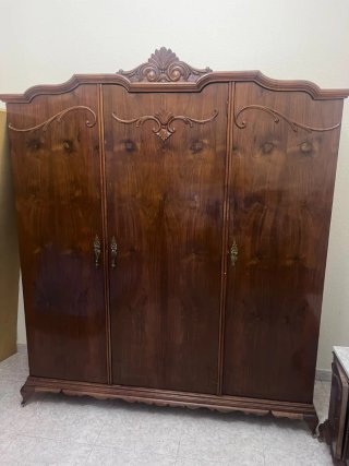 Dormitorio Isabelino Completo de Madera