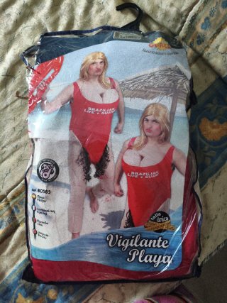 Disfraz Vigilante Playa Hombre
