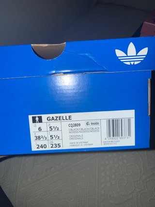 Zapatillas Adidas Gazelle Negras