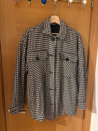 Chaqueta Estampado Pata de Gallo