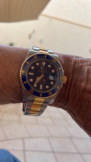 Reloj Rolex Submariner Acero y Oro