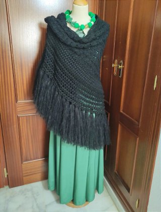 Chal de Lana Mohair.