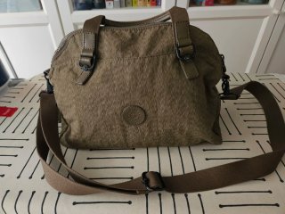 Bolso Kipling Verde Caqui