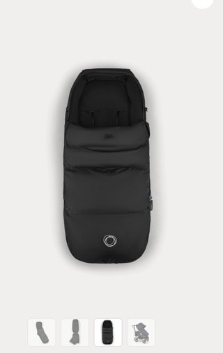 Saco para carrito Bugaboo negro