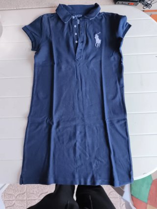 Polo vestido Ralph Lauren azul marino