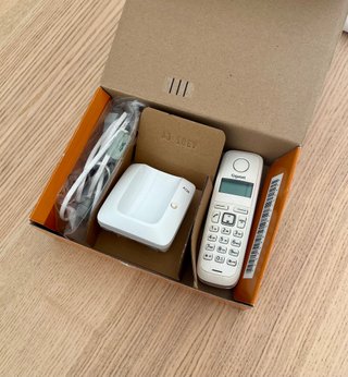 Teléfono inalámbrico Gigaset A120 blanco
