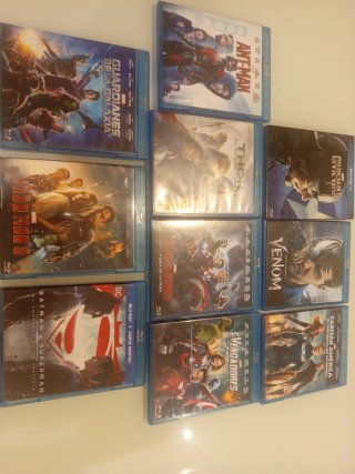 Lote 10 Películas Marvel en Blu-ray