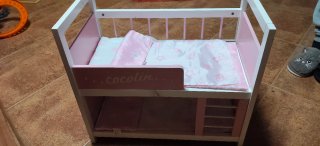 Cuna doble para muñecas Cocolin