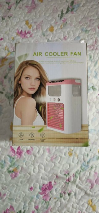 Ventilador Air Cooler Fan Rosa