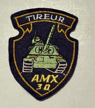 Parche Ejército Francés Tirador AMX 30