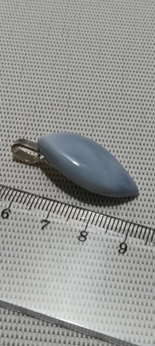 Colgante de Plata 925 y Ópalo Azul.