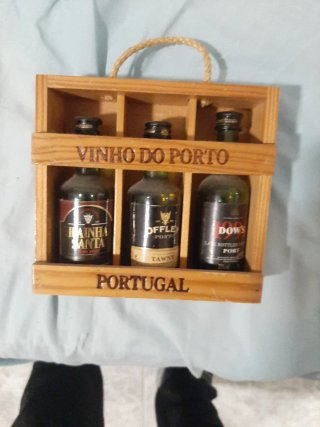 Set di 3 Miniature di Vino di Porto