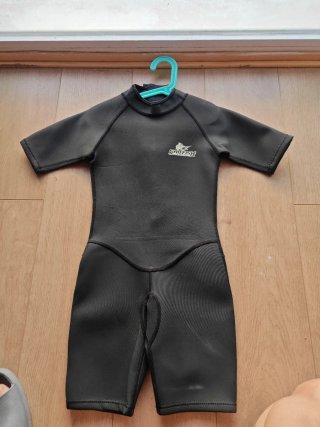 Traje de Neopreno Corto Sailfish Negro