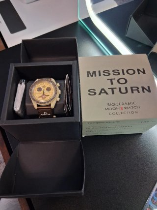 Reloj Omega X Swatch Mission to Saturn