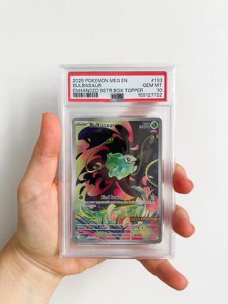 Carta Pokémon Bulbasaur PSA 10