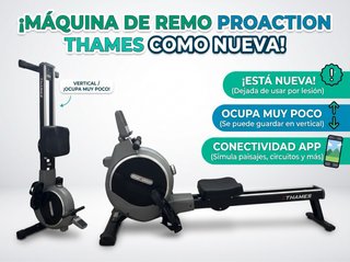 Máquina de remo ProAction Thames en garantia