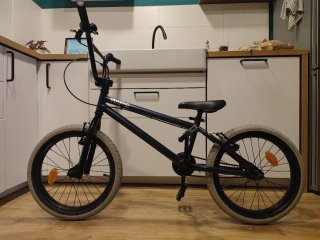 Bicicleta BMX Wipe azul De 9-14 años