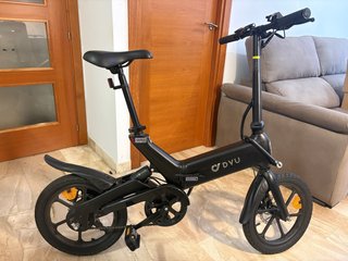 Bicicleta Eléctrica DYU A16 Negra