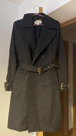 Gabardina Michael Kors Negra
