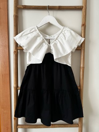 Vestido de niña Zara bicolor
