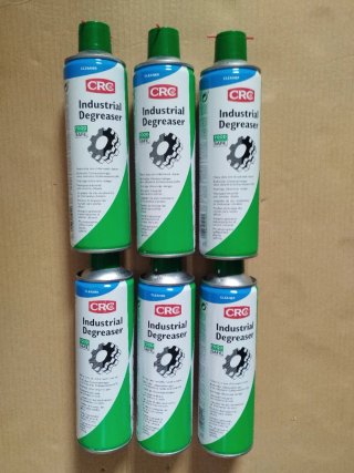 Set 6 Spray CRC Industrial Degreaser doy pantalón