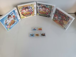 Lote 5 Juegos Nintendo 3DS Yokai Watch