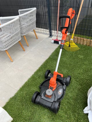 Cortacésped y Cortafilos y regalo rastrillo