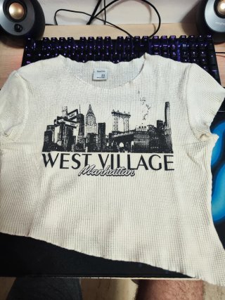 Camiseta Bershka West Village Talla M