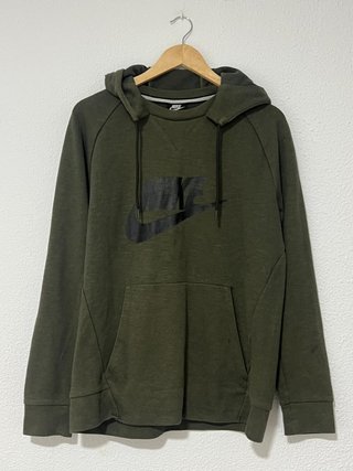 Sudadera Nike con Capucha Verde Oliva