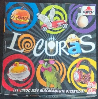 Juego de mesa Locuras de Borrás
