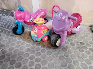 Lote de 3 Correpasillos para Niña