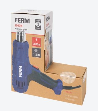 Pistola de Aire Caliente FERM 2000W