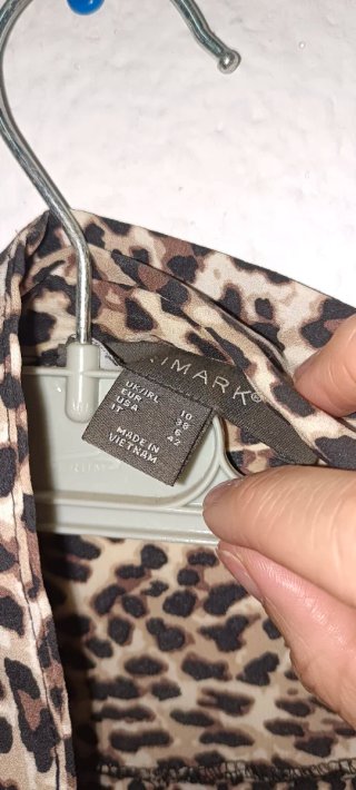 Camisa Leopardo Primark Talla M