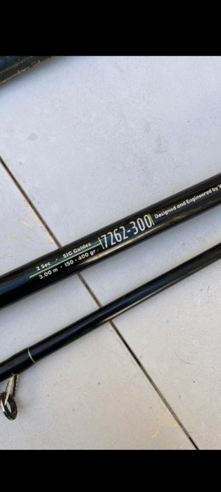 Combo 3 Cañas de Pesca Siluro/Mar 3m(250€)