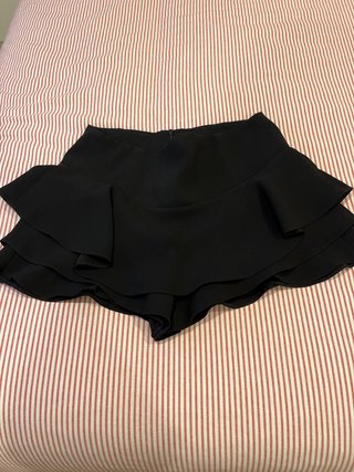 Falda pantalon Zara negra talla M