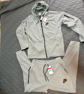 Chándal Nike Tech Fleece Gris Talla L