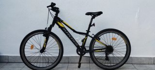 Bicicleta de Montaña Kross Negra y Amarilla