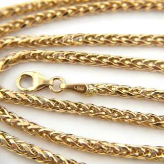 Cadena de Oro Amarillo Modelo Espiga