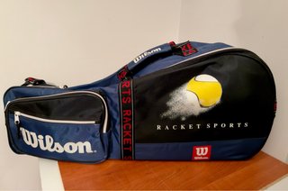 Raquetero Wilson Racket Sports y raqueta Wilson