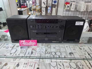 Radio Cassette Philips Bass Reflex