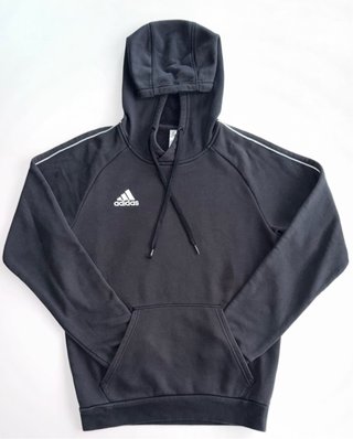 Sudadera Adidas Negra con Capucha Talla S