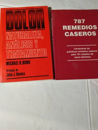 Dos libros salud y remedios