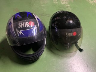 2 Cascos de Moto Shiro