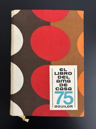 El libro de ama de casa 75 Aguilar.