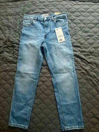 Pantalón Vaquero Stradivarius Azul Talla 40