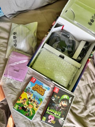 Nintendo Switch OLED Blanca + 3 Juegos