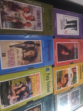 Lote de 9 Películas en VHS