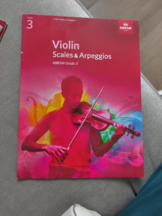 Libro Violin Scales & Arpeggios ABRSM Grade 3