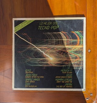Vinilo Lo Mejor del Tecno-Pop