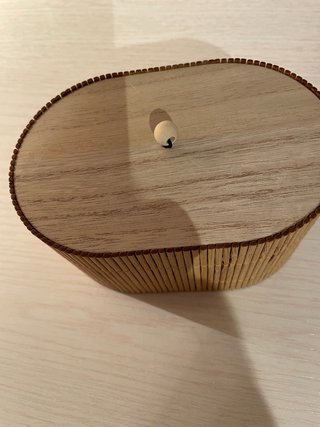 Caja de madera estilo étnico